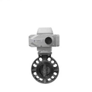 UPVC elektrisch aangedreven vlinderklep Dn50 - Dn300