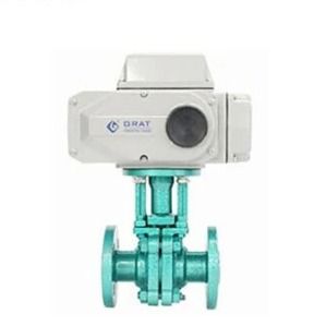 Dn15 Fluorbolklep met elektrische actuator