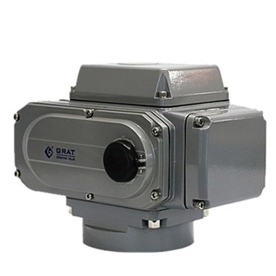 Gewone temperatuur snelle open elektrische actuator AC380V Flankenverbinding voor boten