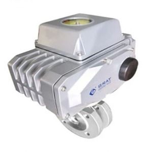 SS Vinnige open elektrische actuator Flangeraansluiting IP67 Elektrische kogelklep actuator