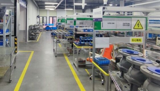 Wuhan Grat Control Valve Co., Ltd. productielijn van de fabrikant