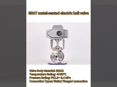 Zware omgevingen vereisen sterkere kleppen - De GRAT metalen elektrische kogelkraan