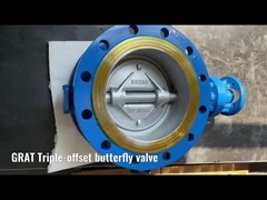 Triple Offset Butterfly Valve (TOBV) -- Zero-Friction, High-Temp Performance voor kritieke toepassingen