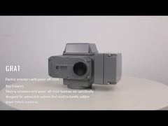 IP68 Circulaire Beweging Elektrische Regelklep Actuator Maanfase met stroomuitval reset